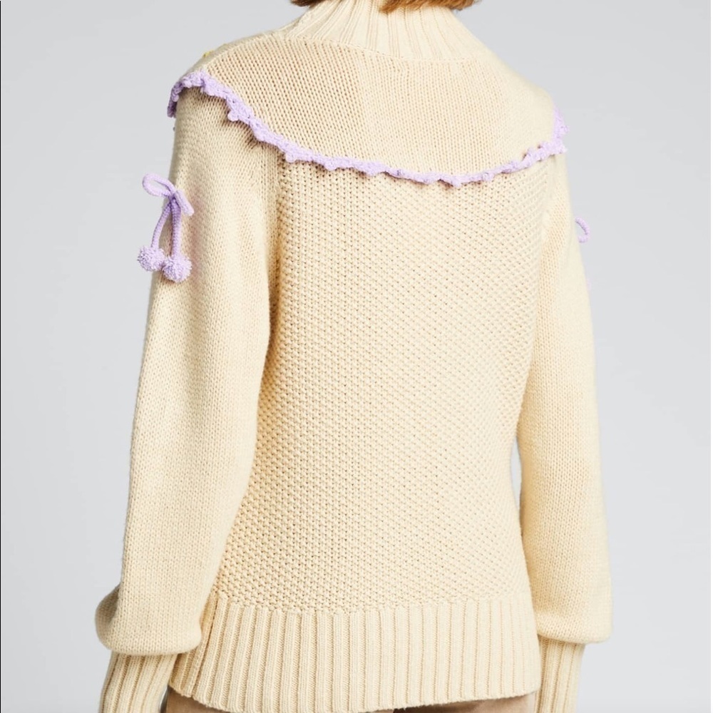 LOVESHACKFANCY Rhett Turtleneck Sweater - Picture 5 of 13